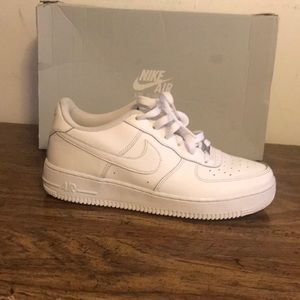 These or Nike Air Force ones white